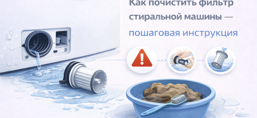 kak-pochistit-filtr-stiralnoy-mashiny-poshagovaya-instruktsiya